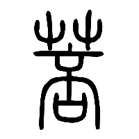 说文解字篆文菩0