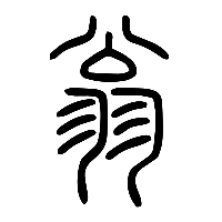 说文解字篆文翁0