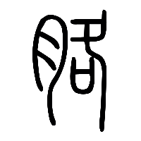 说文解字篆文胳0