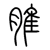 说文解字篆文脽0