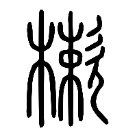 说文解字篆文樕0