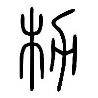 说文解字篆文朸0