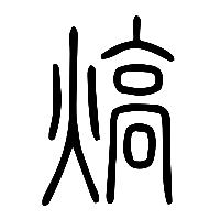 说文解字篆文熇0