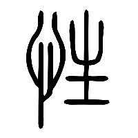 说文解字篆文性0