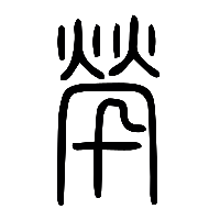 说文解字篆文煢0
