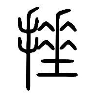 说文解字篆文捶0