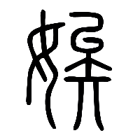 说文解字篆文娭0