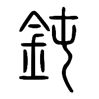 说文解字篆文鈍0